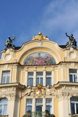 Fototapeta na wymiar Immeuble, Prague