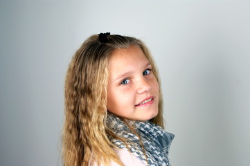 Fototapeta premium portrait of a beautiful young lady