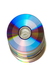 Disc isolated on white