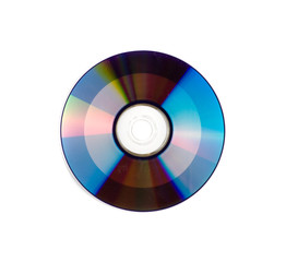 Disc isolated on white