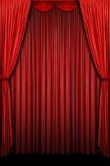 Red Curtains - 10472360