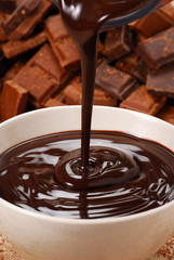 Cremoso chocolate.