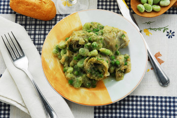 Carciofi alla dalmata - Contorni - Cucina della Dalmazia