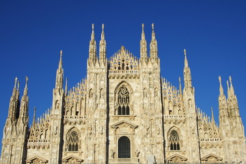 Fototapeta premium Duomo in Milan, Italy