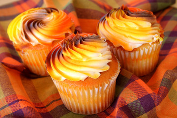 Autumn  cupcakes