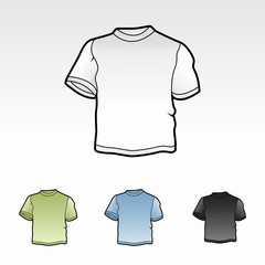 Fototapeta premium T-shirt templates