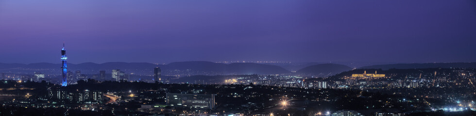 Panoramic view of Pretoria in South Africa. HDR type image - 10480931