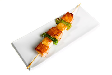 nice fresh food isolated on the white