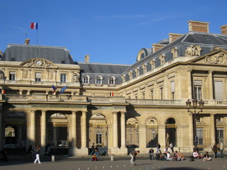 Fototapeta na wymiar Rada Państwa, w Paryżu