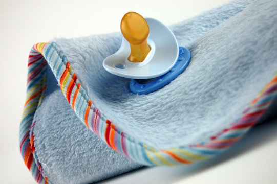 Baby Blanket and Pacifier