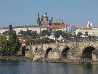 Fototapeta na wymiar Prague Castle Panorama