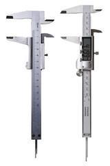 Calipers - Digital and Analog - Includes Clipping Path