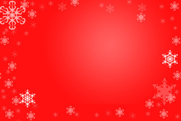 illustration of a winter background