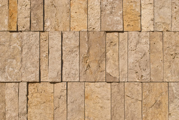 Stone Wall as a Textural Architectural Feature