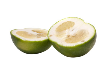 Tropical fruit – sweety on white background