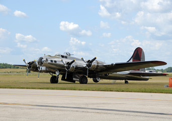 World War II era Flying Fortress bomber