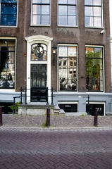 Tuinposter the otto frank house anne frank hid from nazis amsterdam © robert lerich