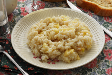Risotto con le mele - Primi - Ricette del Trentino Alto Adige