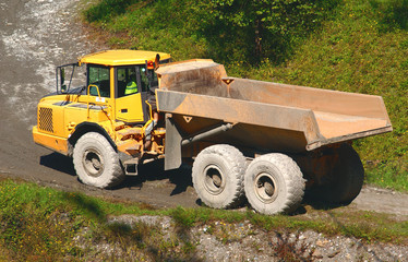 Obraz premium Camion de travaux