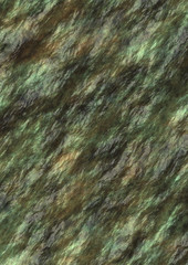 illustration of the green cliff backgrond