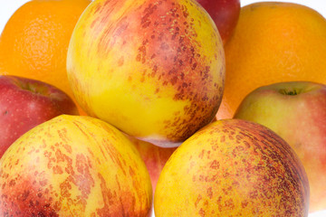 Colorful, ripe fruits for background.