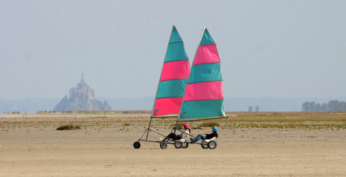 chars à voile en normandie