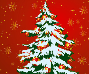 Christmas Concept Illustration Image