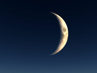 Obraz na płótnie Canvas Moon At Night 3