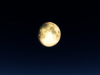 Moon At Night 5