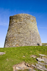 Broch of Mousa a big stone tower