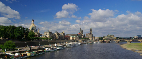 Naklejka premium Dresden Altstadt - Dresden old town 10