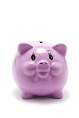 Piggybank on White Background