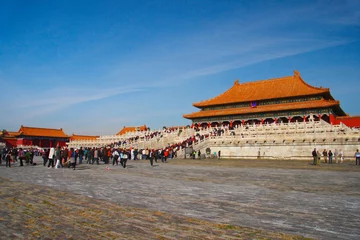 Foto op Canvas Inside the Forbidden City in Beijing. © Alexandr Vlassyuk