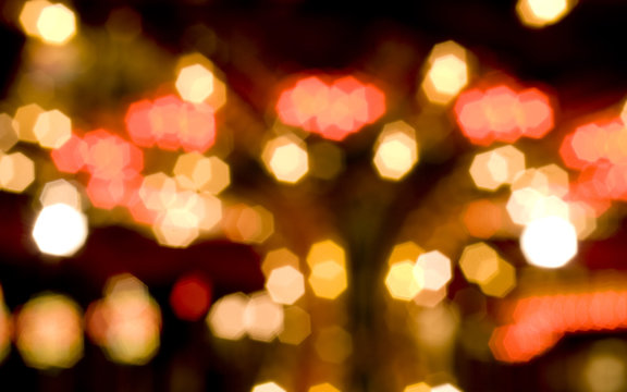 abstract blurred lights