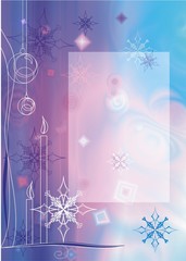 New Year candle