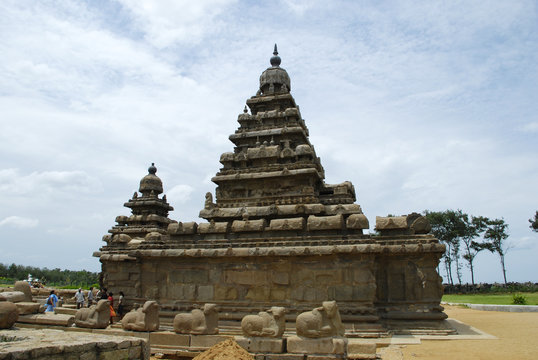 Mamallapuram, shore temple,India