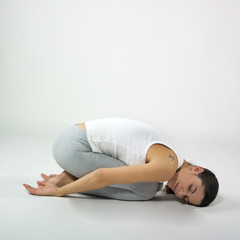 Fototapeta na wymiar yoga exercise