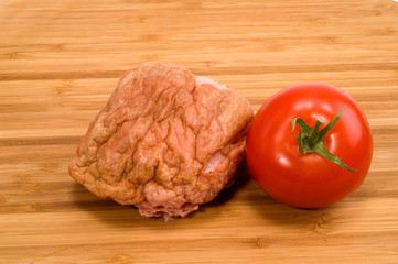 Frischer Leberkäse