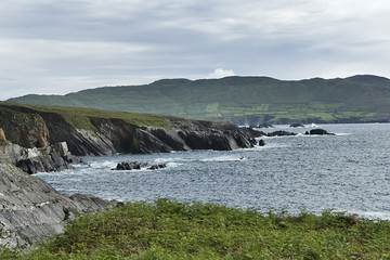 Fototapeta na wymiar irish coast kilcrohane.