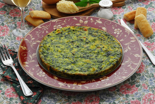 Frittata con le ortiche - Contorni
