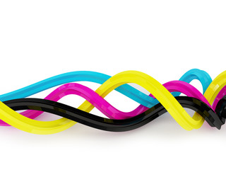 intreccio colori cmyk
