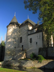 Fototapeta na wymiar Castle Nieul, Limoges, Limousin,