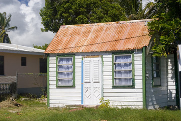 Fototapeta na wymiar Barbados Chattel House