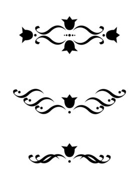 Fototapeta Floral Ornaments