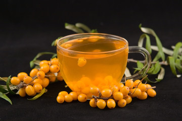 tea with sea-buckthorn