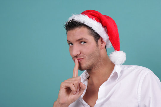 Pscht sexy Weihnachtsmann