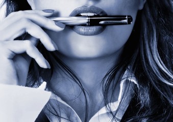 Attractive businesswoman