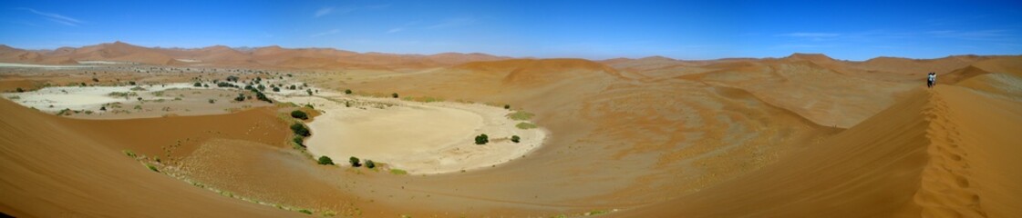 Fototapeta na wymiar Namibia Wüsten Panorama