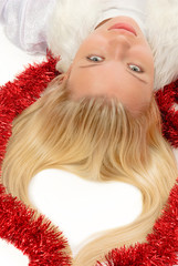 heart-shaped hair