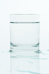 Glass full of water